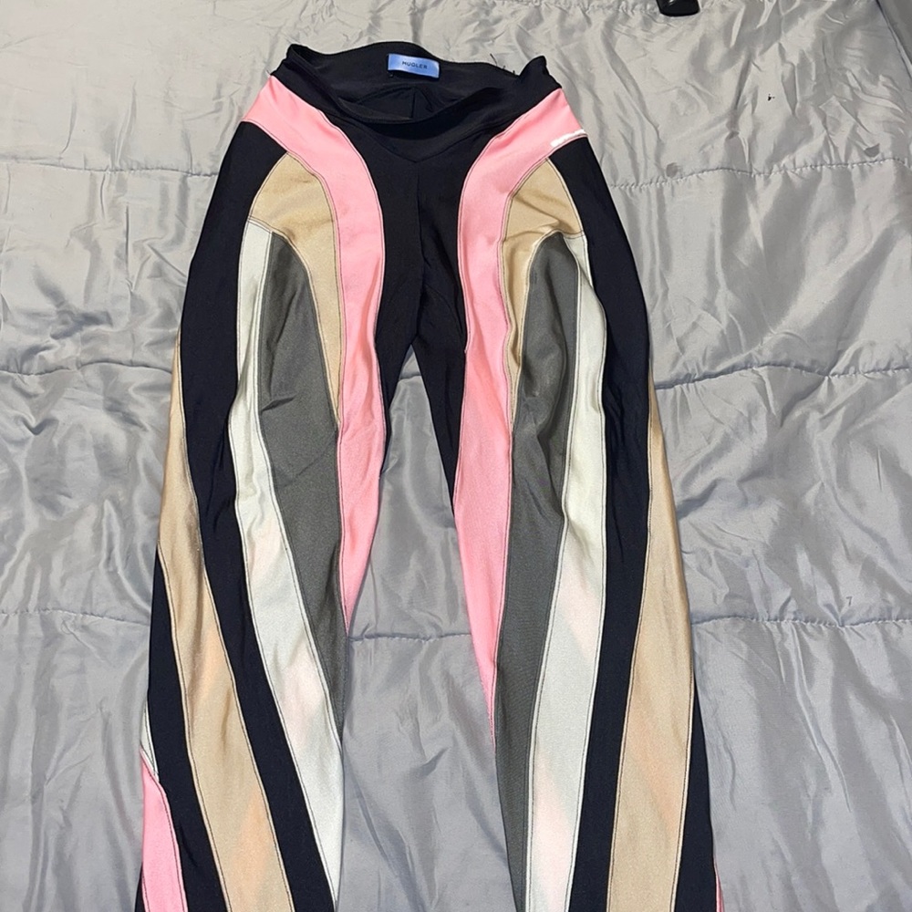 Mugler Spiral leggings